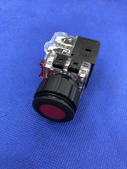 Nút nhấn có đèn viền nhựa phi 22 Hanyoung MRX-KM1A0R